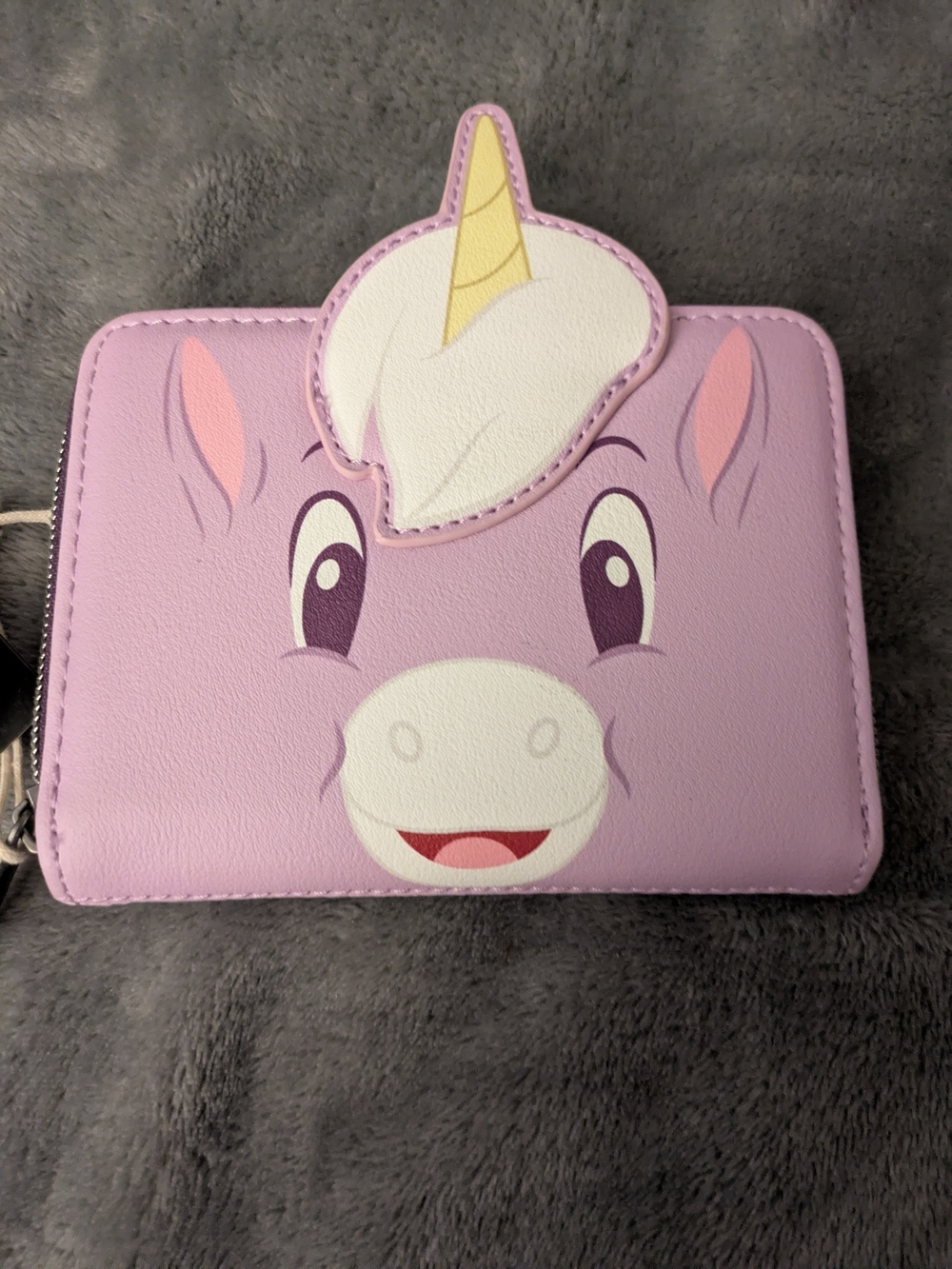 Disney Purple Unicorn Coin Purse Wallet